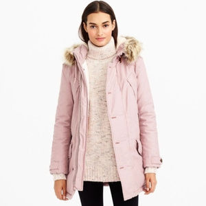 J. Crew" Burbridge" Parka/Coat /Pink